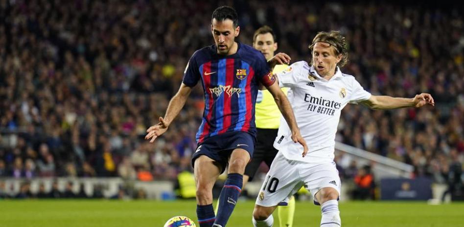 Modric: Busquets es uno de los mejores centrocampistas contra los que he jugado