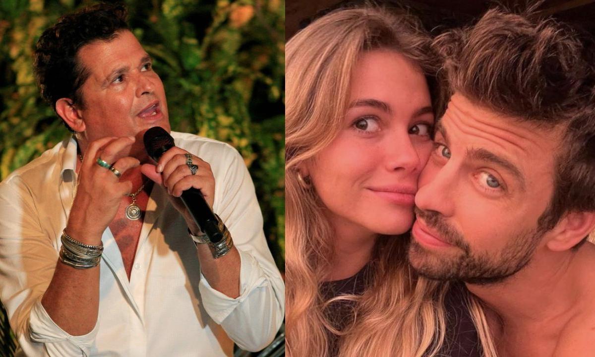 Fuertes críticas a Carlos Vives por particular reacción a foto de Piqué y Clara Chía