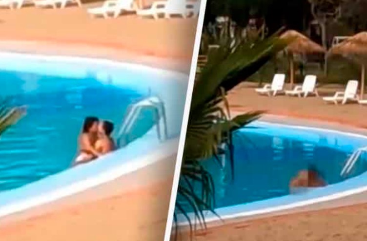 AJÁ… pareja fue grabada haciendo “cuchi cuchi” en una playa artificial y… ¡HAY VIDEO!