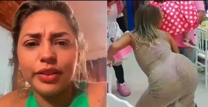 “A los invitados les gustó”: habló la madre que “perreó” en el cumpleaños infantil de su hija