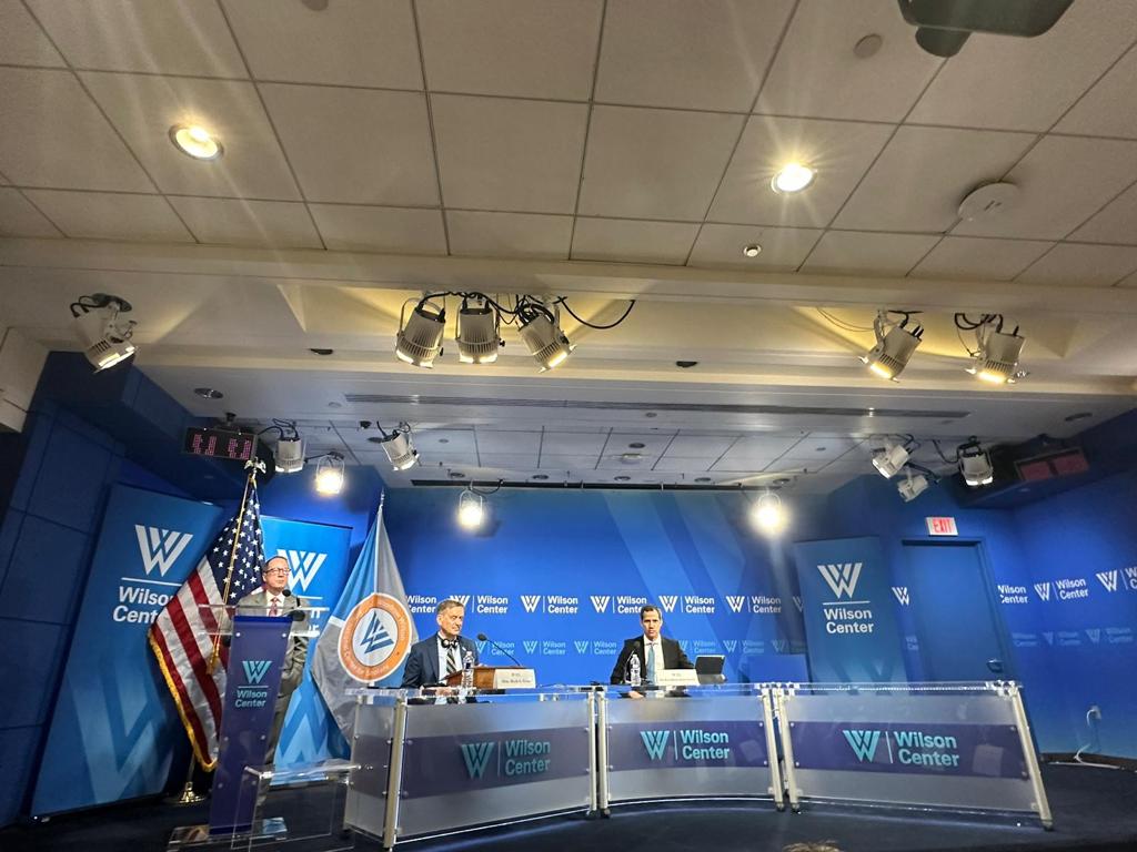 Siga EN VIVO el conversatorio con Juan Guaidó en el Wilson Center