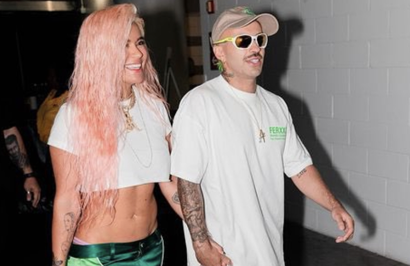 La desagradable reacción de Anuel a las nuevas fotos de Karol G y Feid