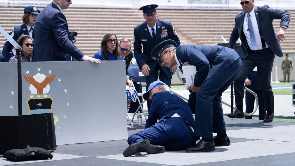 La Casa Blanca reveló el estado de salud de Biden tras estrepitosa caída