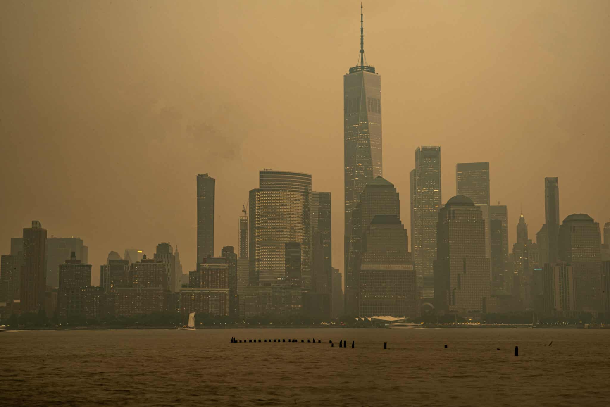 Centro y este de Estados Unidos, en alerta por el humo de los incendios en Canadá