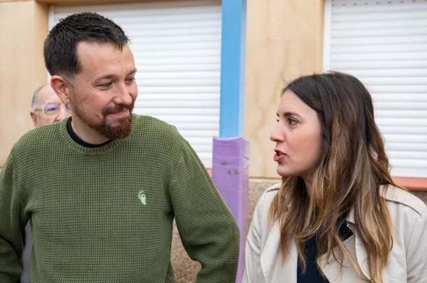 Pablo Iglesias perdió los papeles por el veto a Irene Montero en la coalición