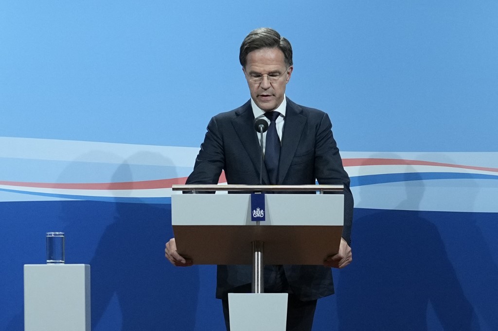 Mark Rutte anunció su dimisión como primer ministro de Países Bajos