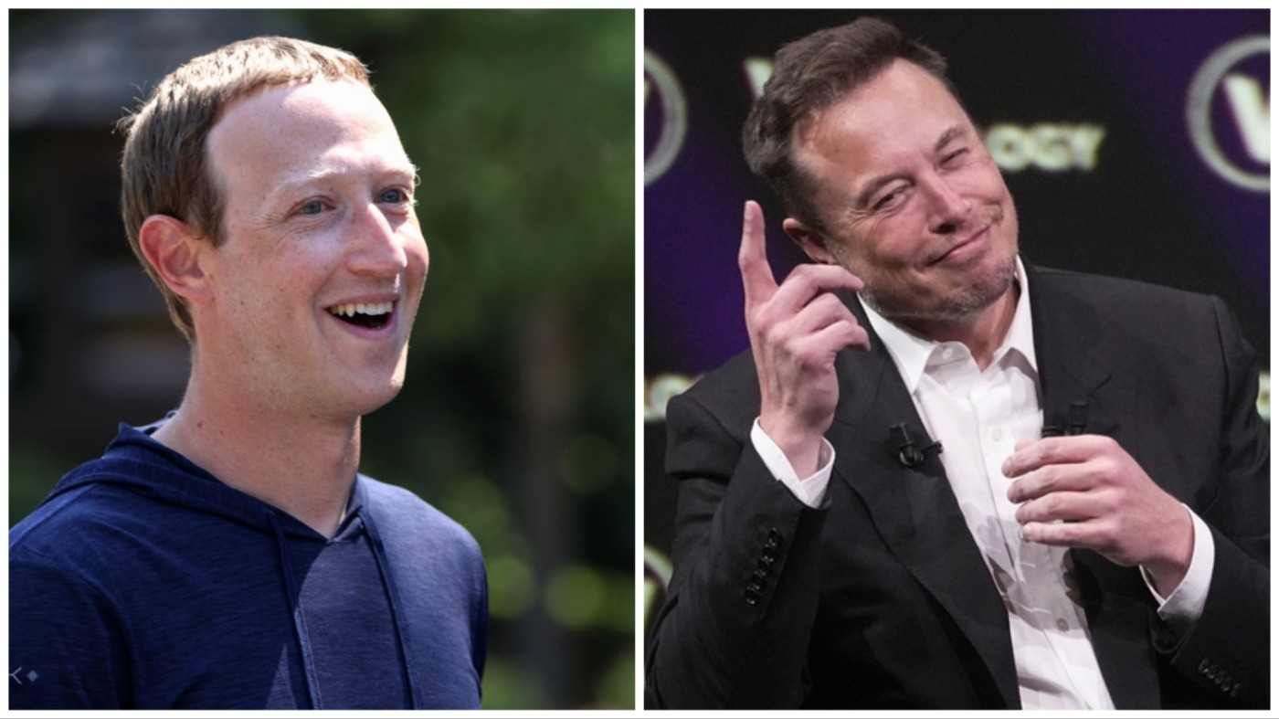 La historia sorprendentemente larga de Musk y Zuckerberg por tratar de superarse mutuamente