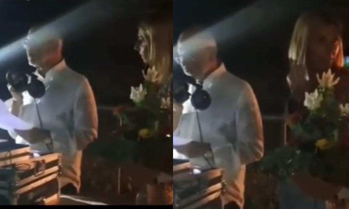 Empresario italiano expone infidelidad de su prometida cuando iba a anunciar su boda (VIDEO)