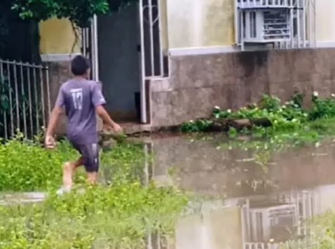 El Yagual en Apure, bajo el agua tras torrenciales lluvias