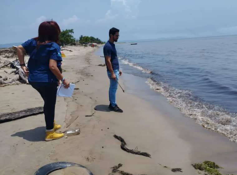 Alerta en Barcelona: prohíben playa por 72 horas tras derrame de hidrocarburos (FOTOS)