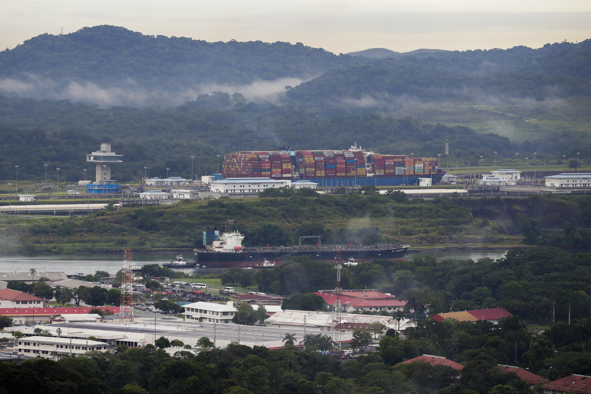 El canal de Panamá busca nuevas fuentes de agua