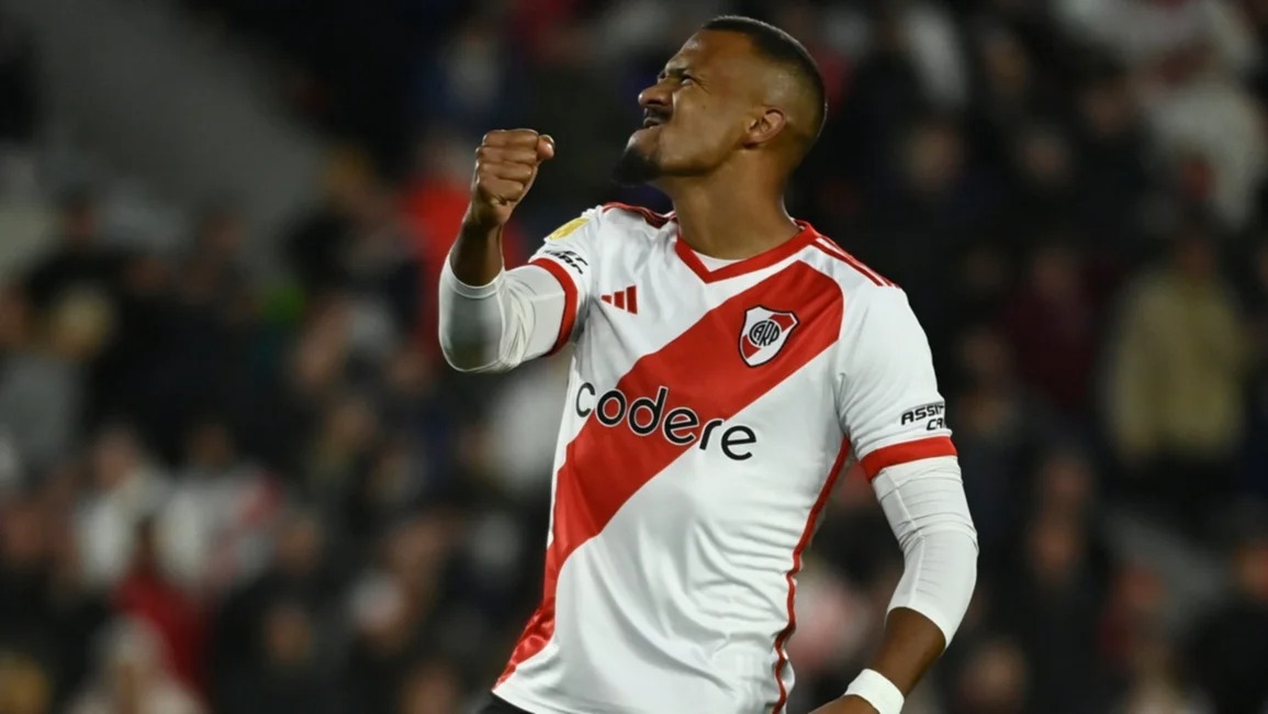 “F*ck you”: El polémico gesto de Salomón Rondón un día antes de irse de River Plate