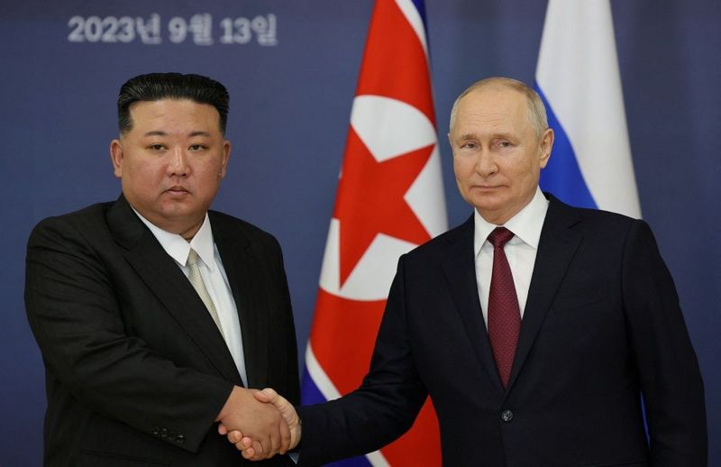 EEUU, Corea del Sur y Japón advierten a Putin y Kim sobre cualquier intercambio de armas