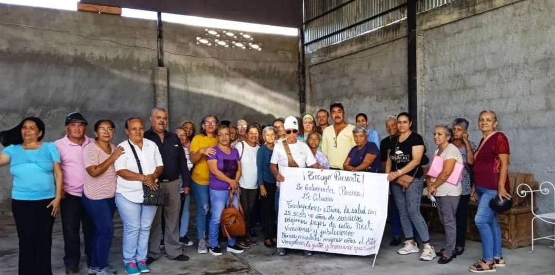 Trabajadores del Hospital de El Tocuyo reclaman pago de bono de alimentación