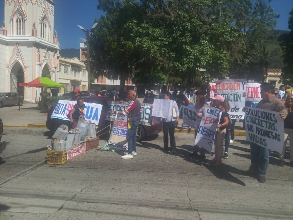 Las poderosas razones por la que salieron los merideños a protestar