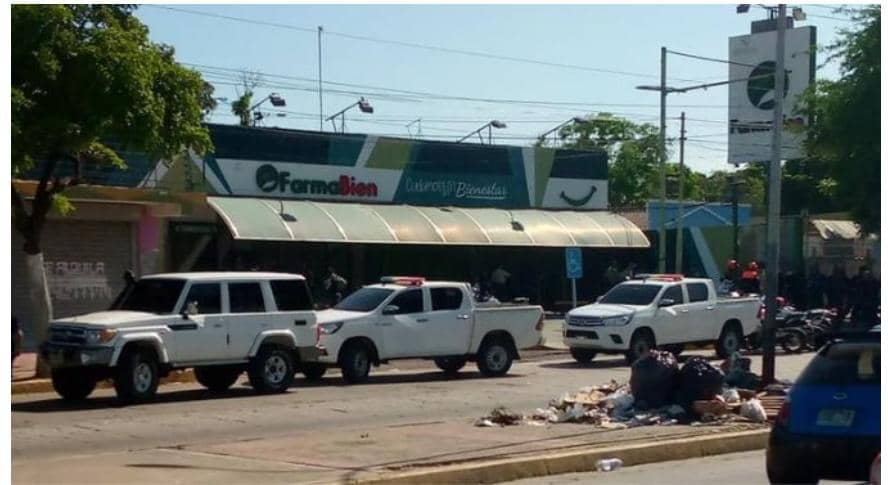 Lanzan objeto explosivo en una farmacia de Maracaibo