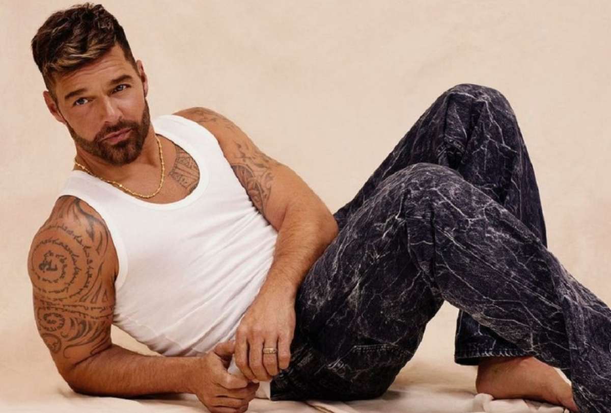 ¡Qué pasado! Ricky Martin se mostró como Dios lo trajo al mundo