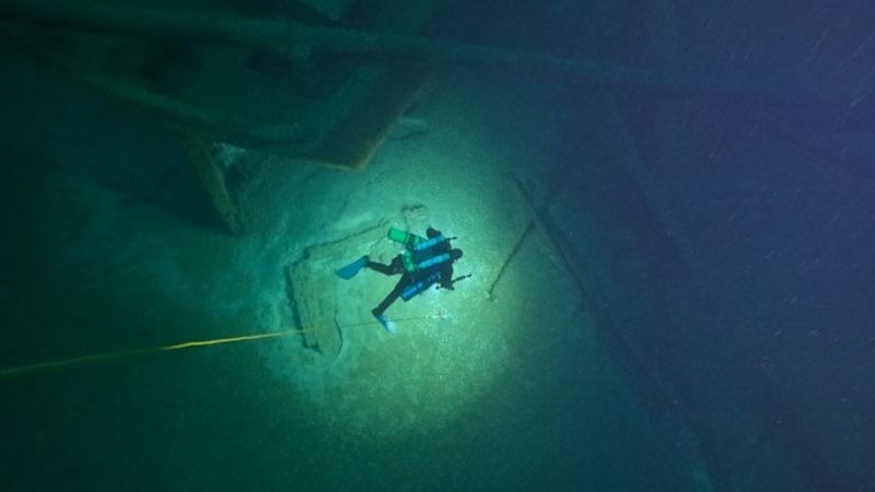 Descubren un barco desaparecido desde finales del siglo XIX en el lago Míchigan