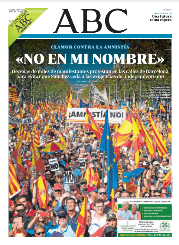 Portadas de la prensa internacional de este lunes 9 de octubre de 2023