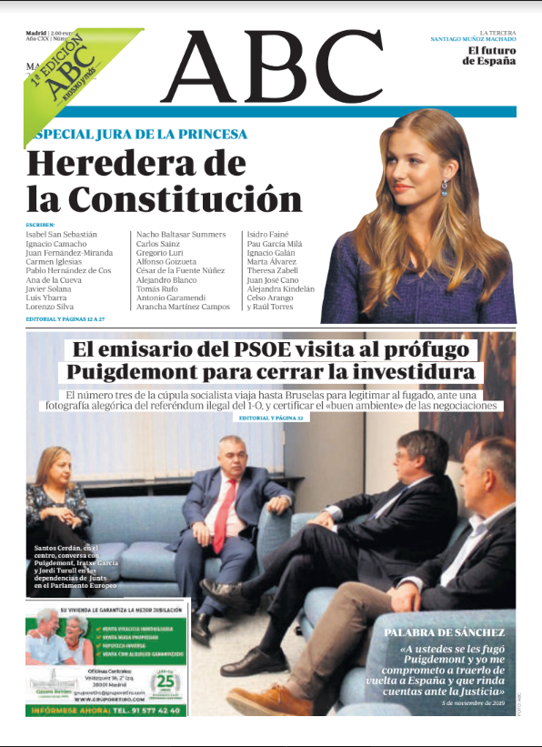 Portadas de la prensa internacional de este martes 31 de octubre de 2023