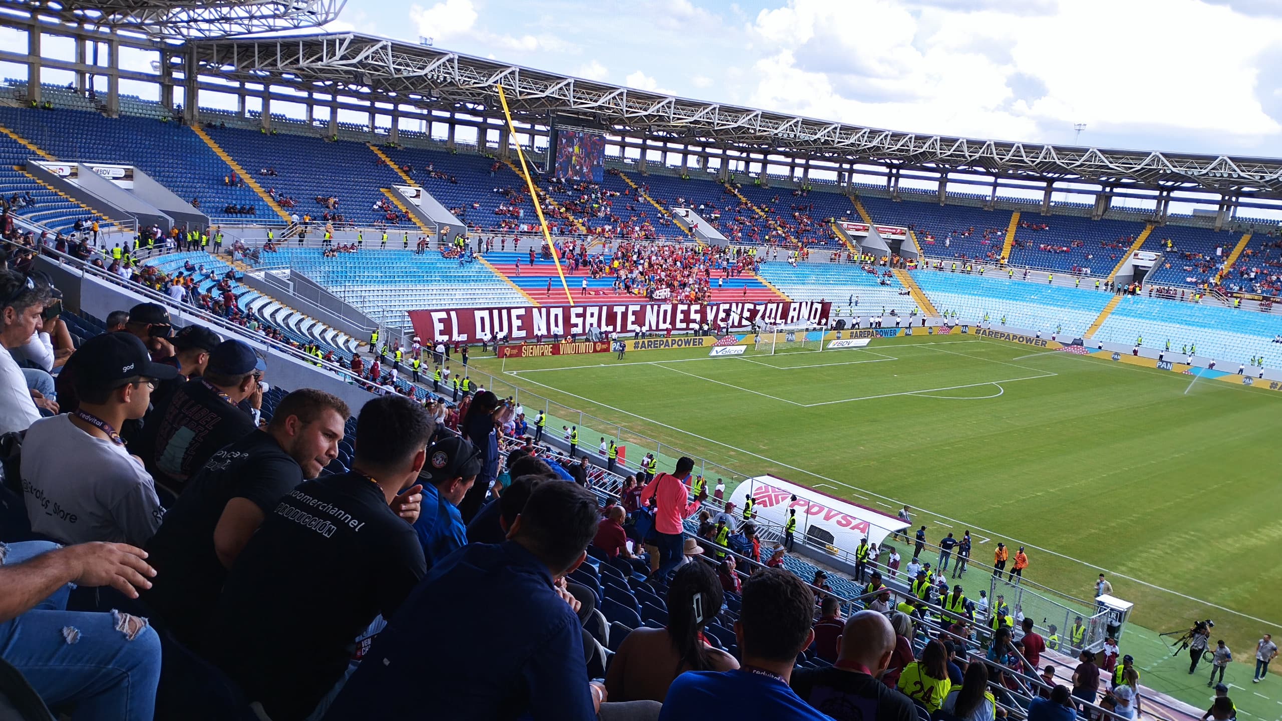 IMÁGENES: Así se encuentra el Estadio Monumental en Maturín a pocas horas del Venezuela-Chile