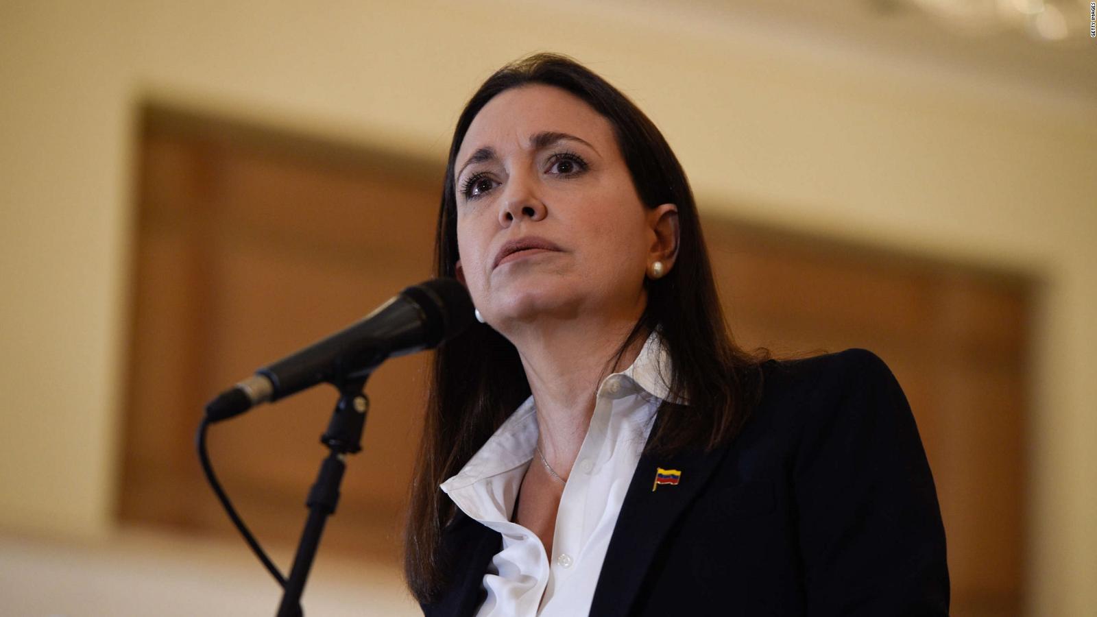 María Corina Machado: mi candidatura es un “reto al sistema” y un “desafío” al chavismo