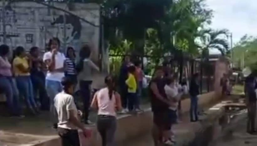 Fuerte lluvia causa estragos en la Escuela de El Tocuyo y no se pudo iniciar el año escolar