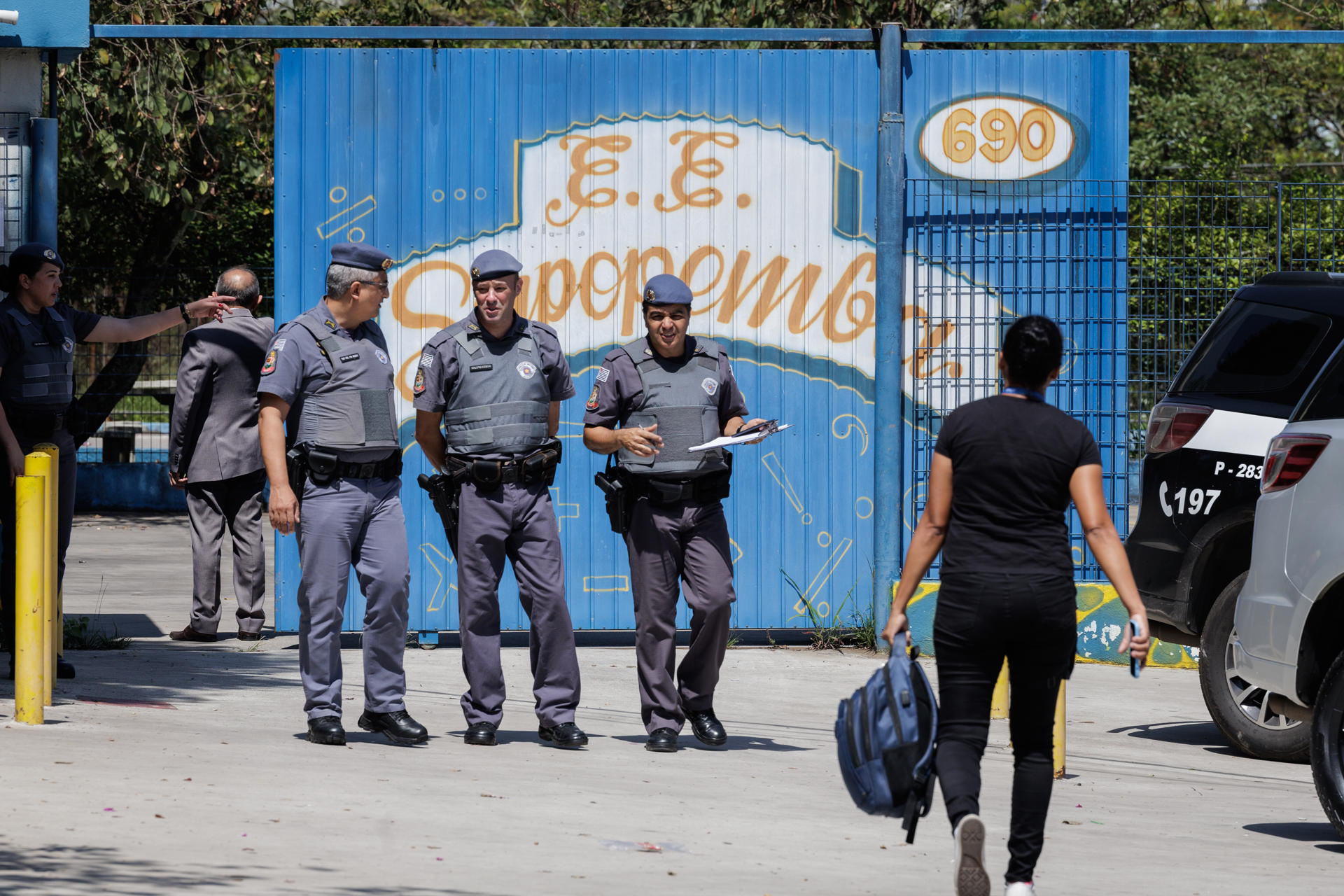 Ataque en Brasil: una alumna muerta y tres heridos durante un tiroteo en una escuela (Video)