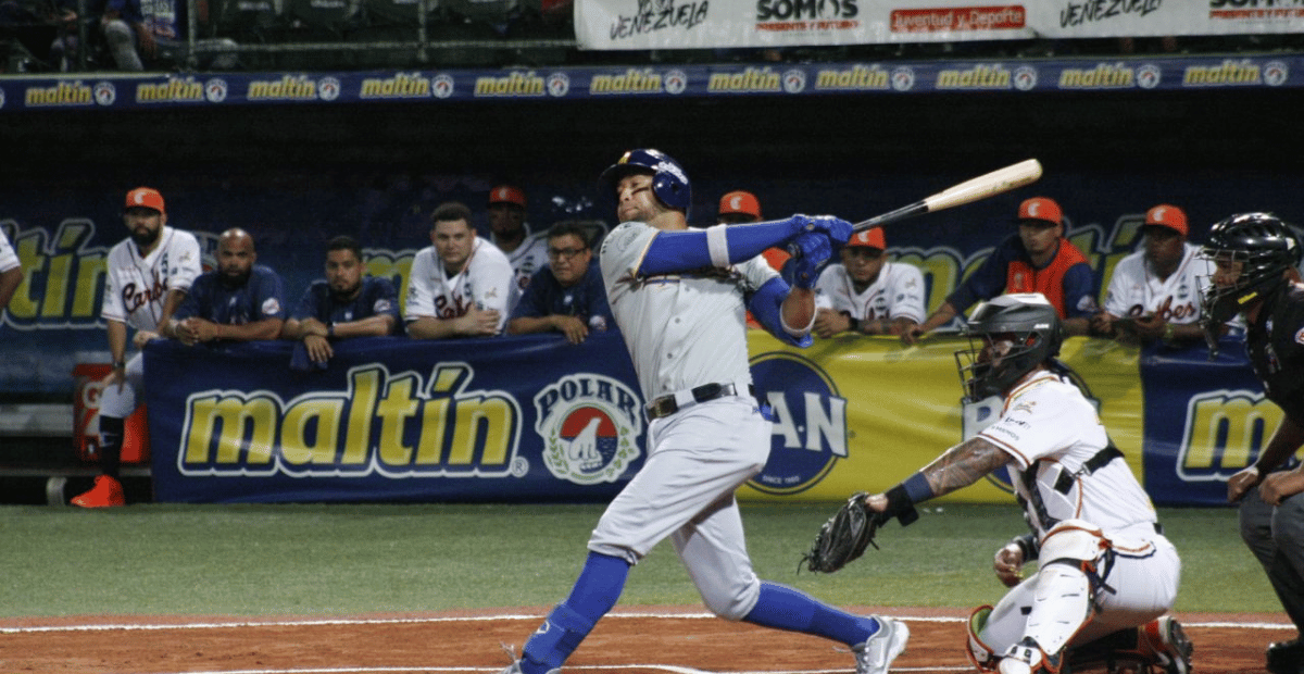 Magallanes con ataque tempranero sometió a Caribes