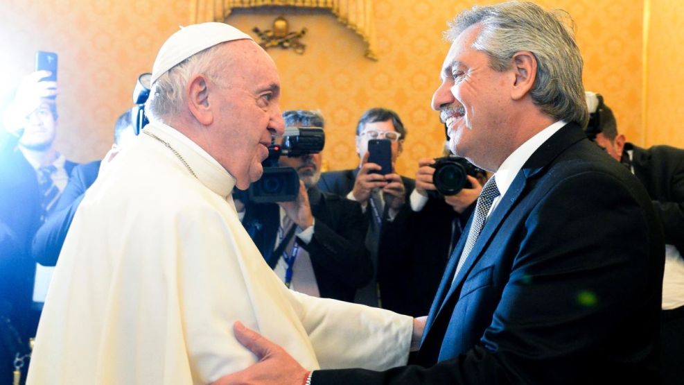 El papa Francisco recibirá a Alberto Fernández en el Vaticano la próxima semana