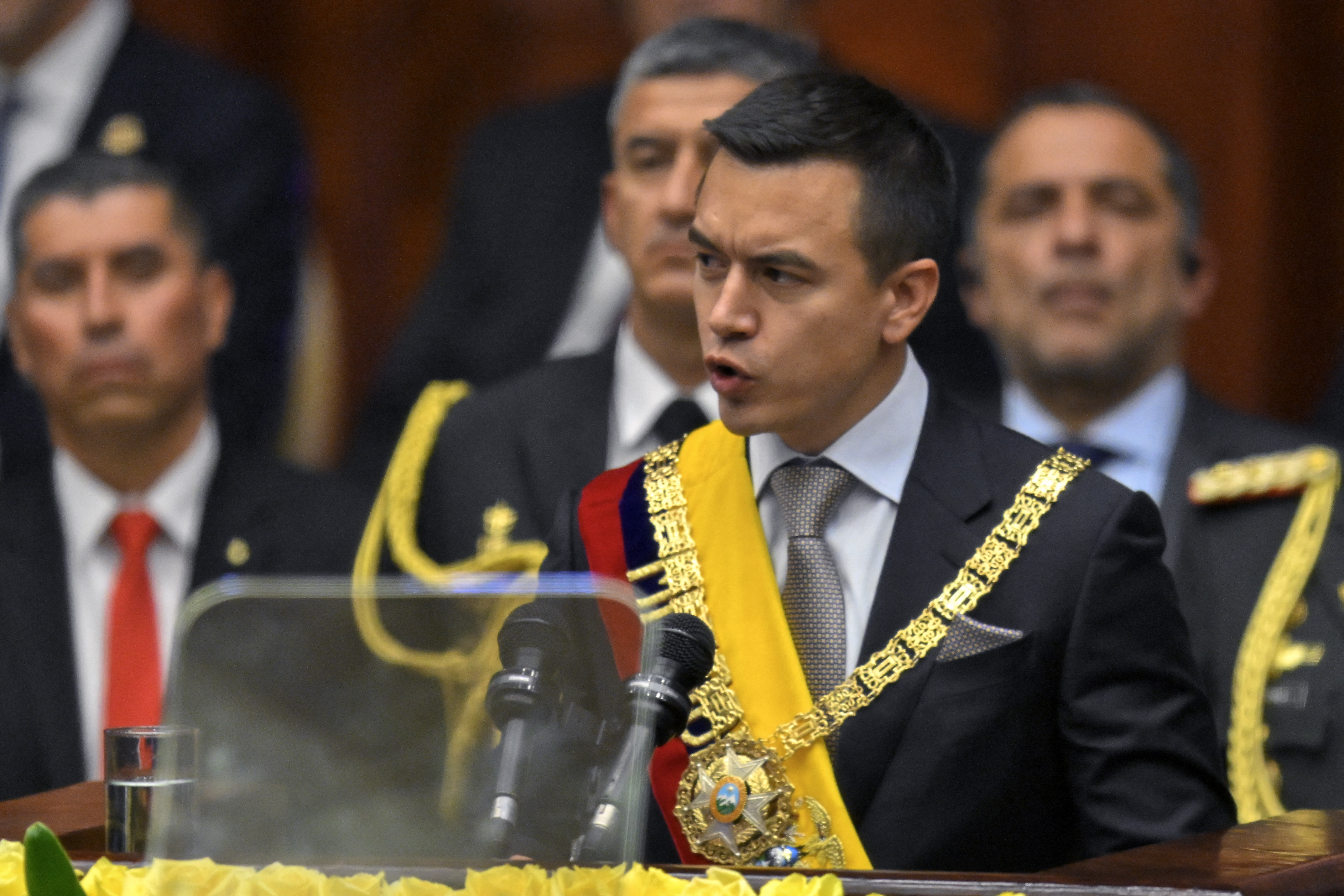Daniel Noboa, presidente de Ecuador: La tarea es dura y difícil y los días son pocos