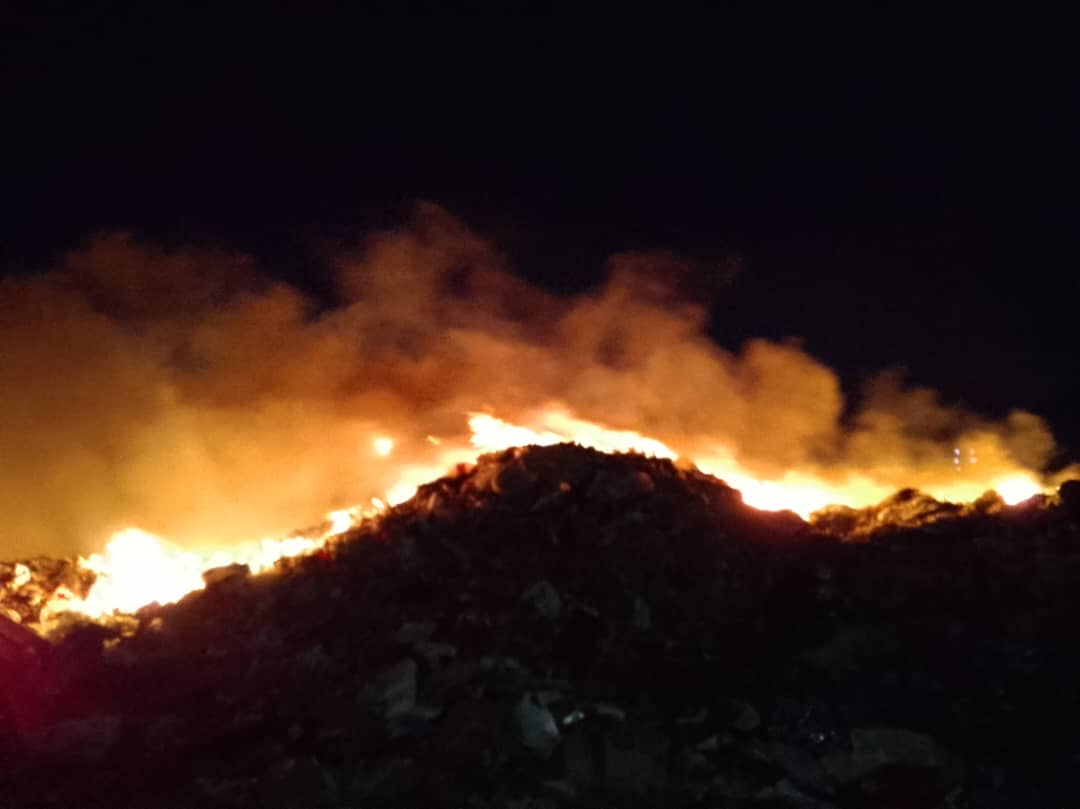 Denuncian quemas descontroladas en vertedero de Guacara: “Están matando silenciosamente a los habitantes”