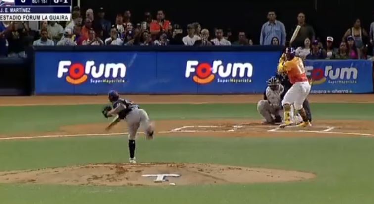 Así fue el primer juego de Ronald Acuña Jr. con Tiburones tras ganar el premio MVP (Videos)