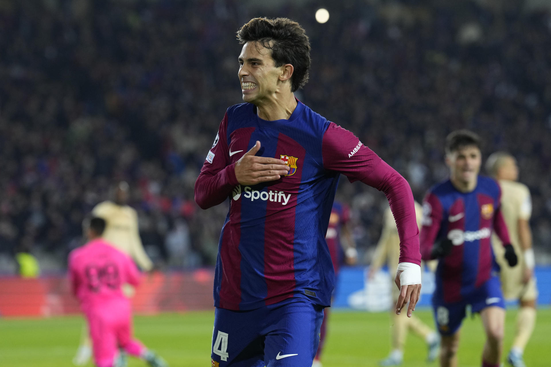 Joao Félix devolvió al Barcelona a los octavos de final después de tres años