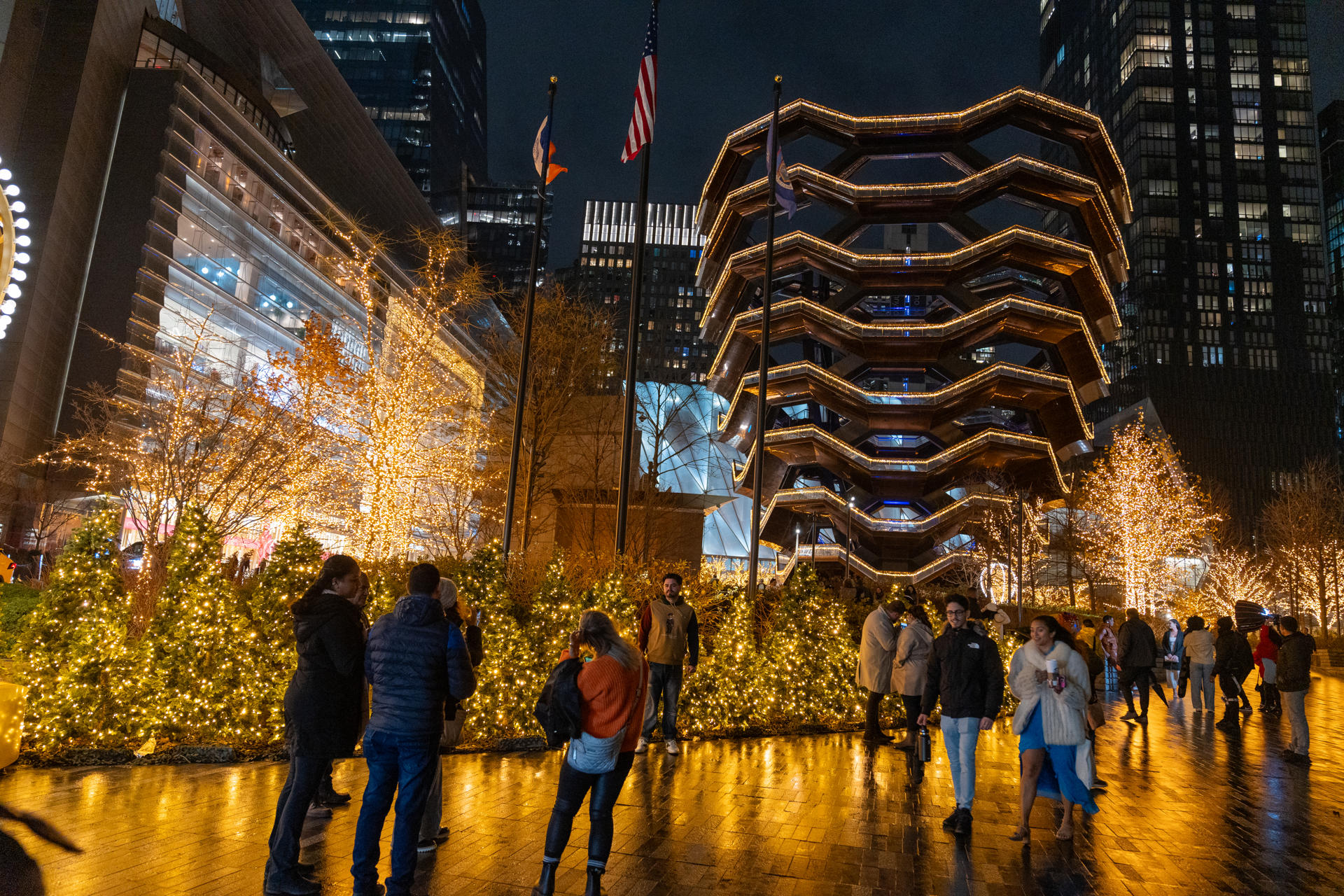 La Navidad en Nueva York es solo un árbol decorado