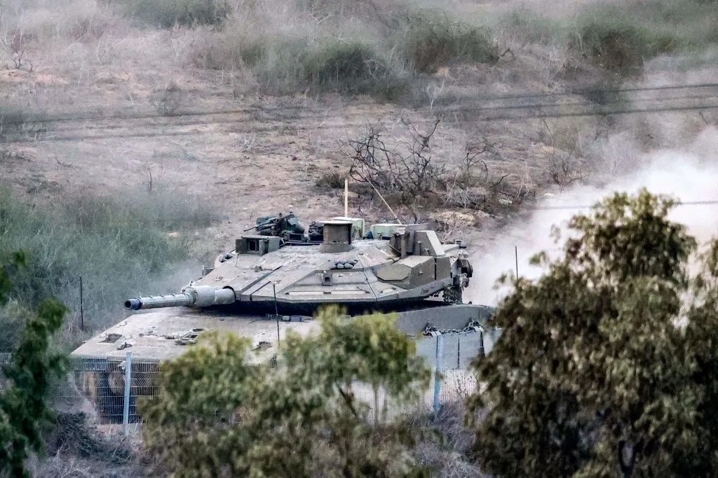 Hezbolá destruyó un tanque israelí Merkava en Líbano