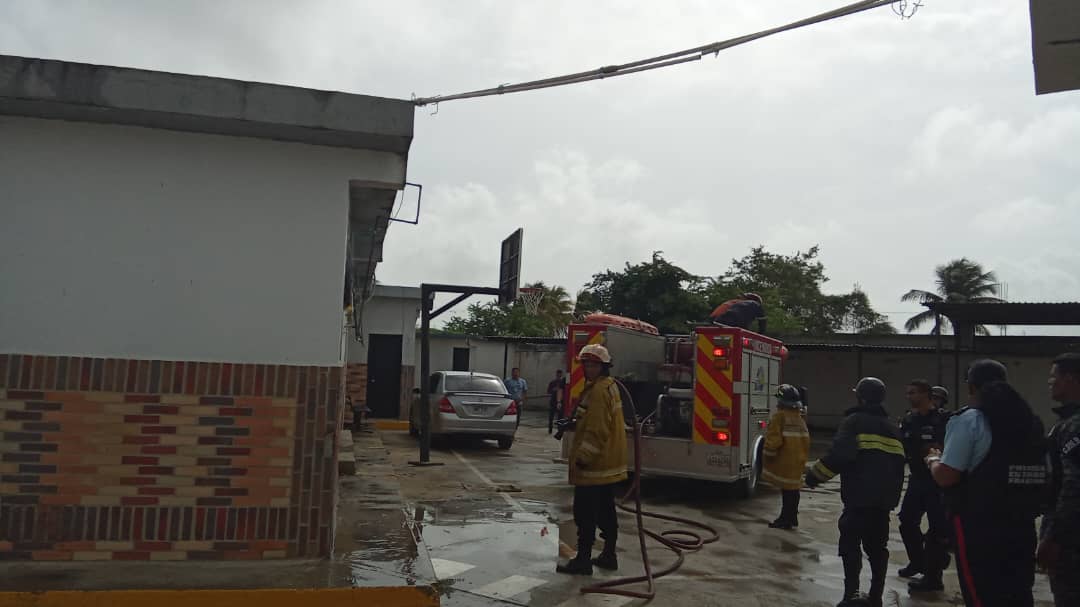 Presos del Cicpc Tucacas generaron un incendio en las afueras de una celda