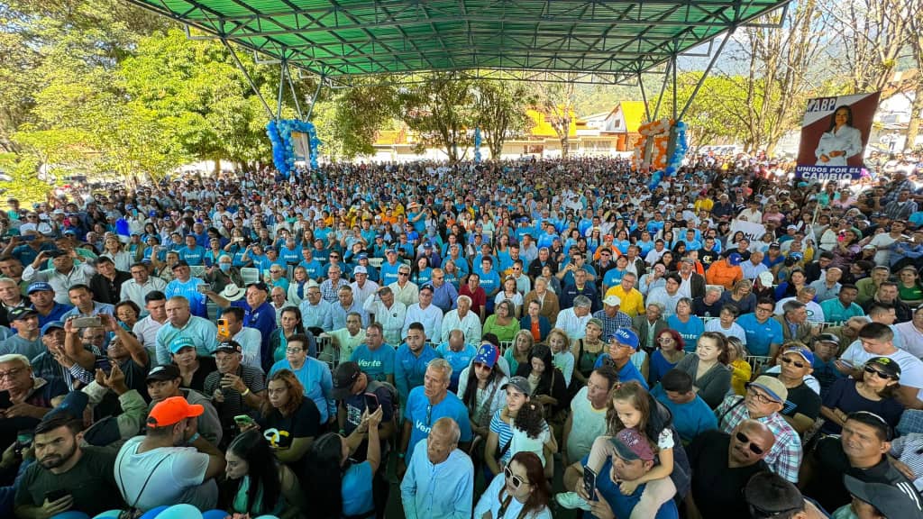 María Corina Machado: En Mérida inició un proceso irreversible, de levantar, de despertar y llevar esperanza a toda Venezuela