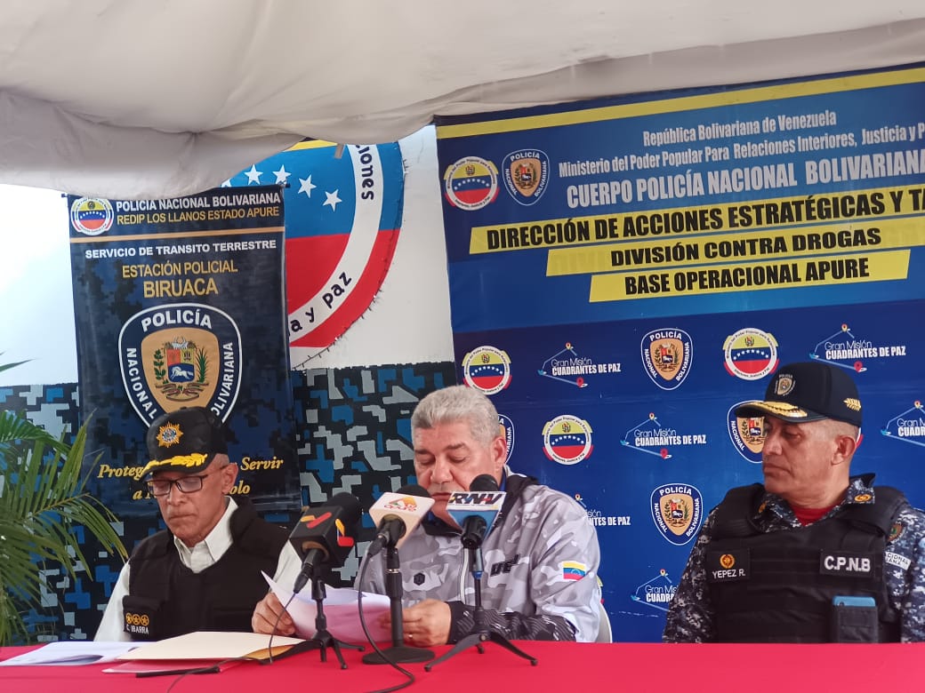 Capturan a tres miembros del Tren del Llano tras enfrentamiento con la policía en Apure