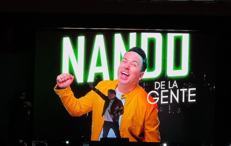 Con “Ahora me toca a mí”, Nando de la gente protagonizó un show inolvidable en Caracas 