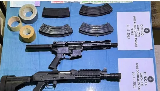 Venezolano cayó en República Dominicana con un arsenal de guerra