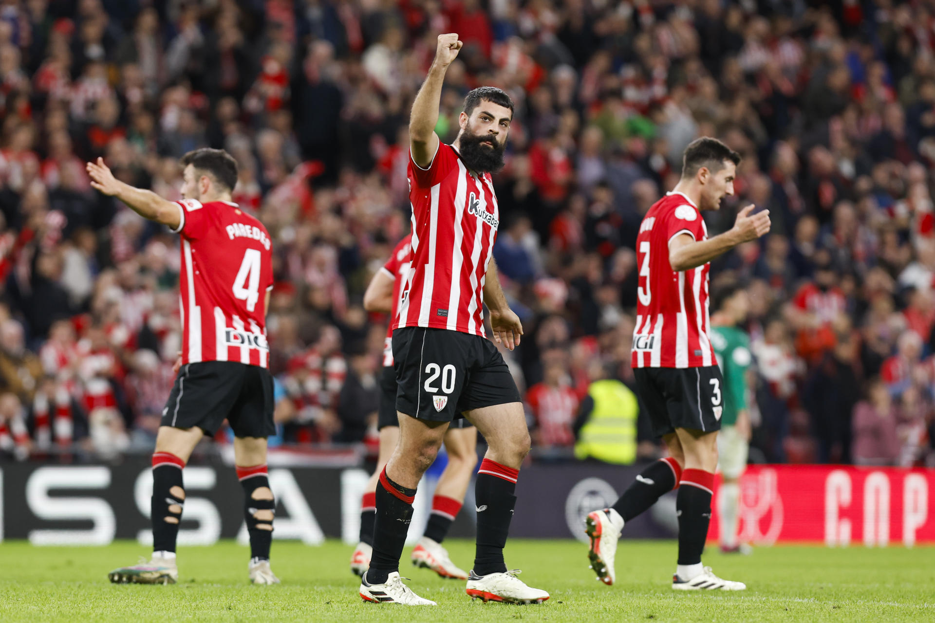 Goles de Villalibre llevaron al Athletic a cuartos de Copa del Rey