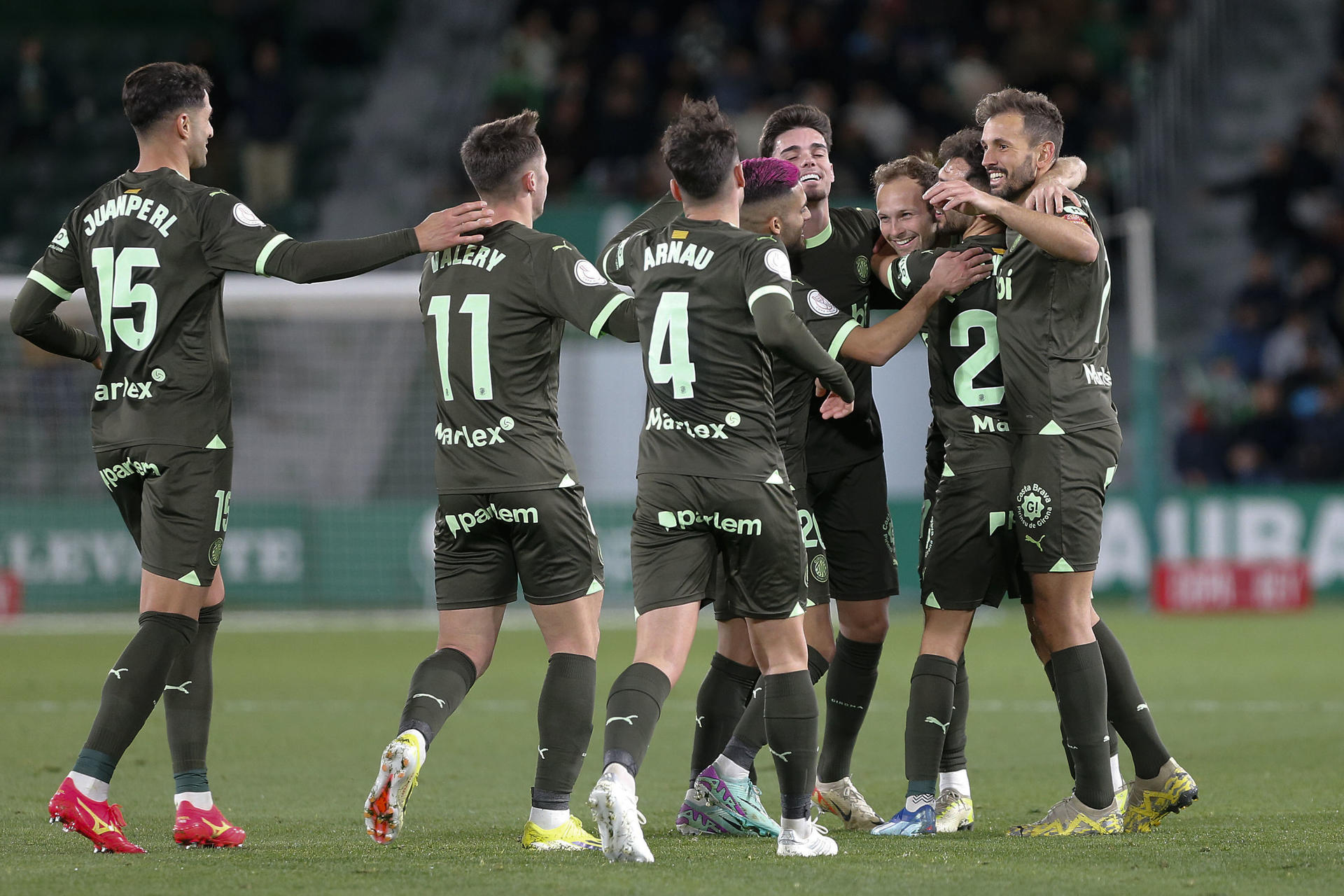 Girona prolongó su buen momento al meterse en octavos de la Copa del Rey