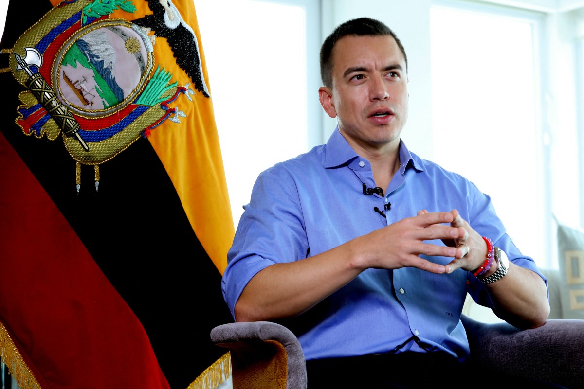 Daniel Noboa pidió el cese del hostigamiento y persecución contra la oposición en Venezuela