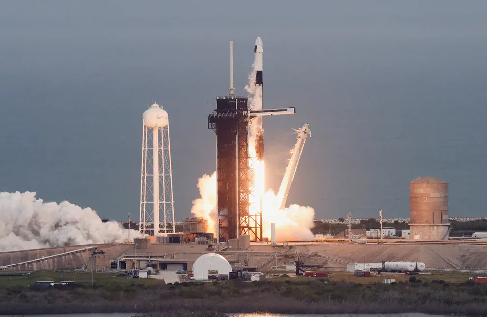 Despegó la nueva misión privada AX-3 a la Estación Espacial Internacional