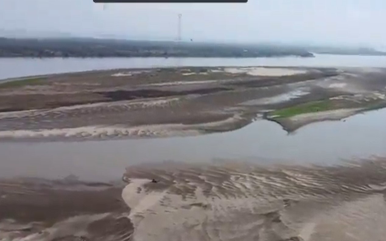 Sequía agrava crisis de agua potable en poblaciones cercanas a principal río de Colombia (VIDEO)