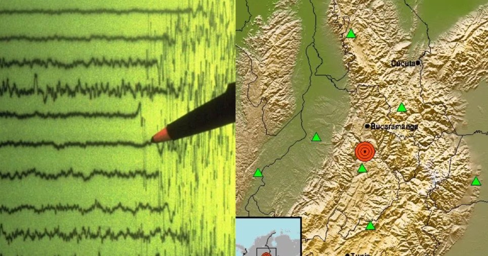 Fuerte sismo de magnitud 5.6 se sintió en casi toda Colombia