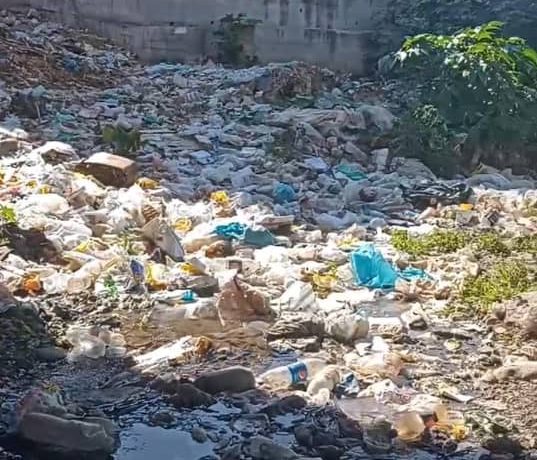 Calles y quebradas de El Tocuyo en Lara convertidas en un vertedero improvisado (Imágenes)