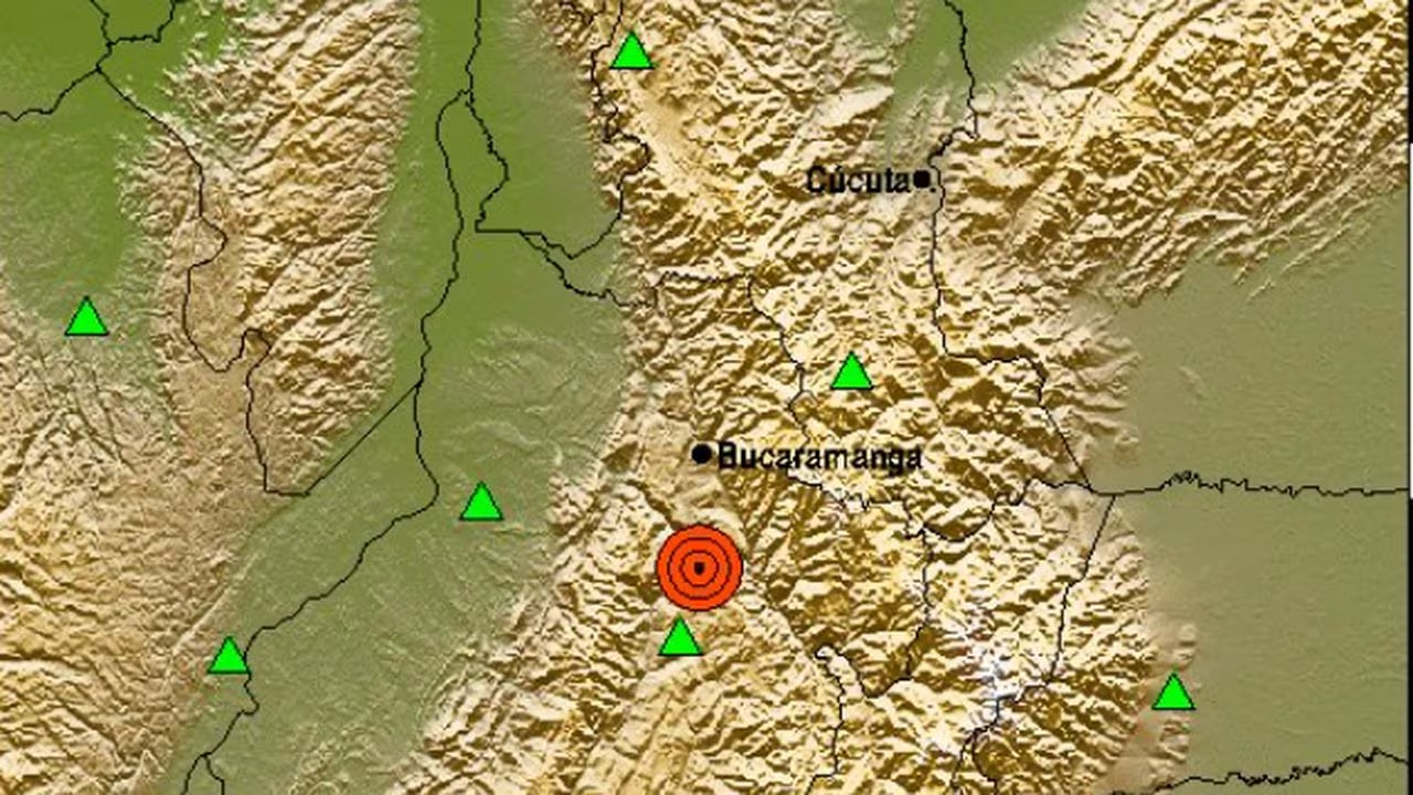 Fuerte temblor estremece el centro de Colombia (Detalles)