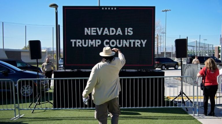 Nevada celebra sus primarias presidenciales, pero Trump no está en las papeletas